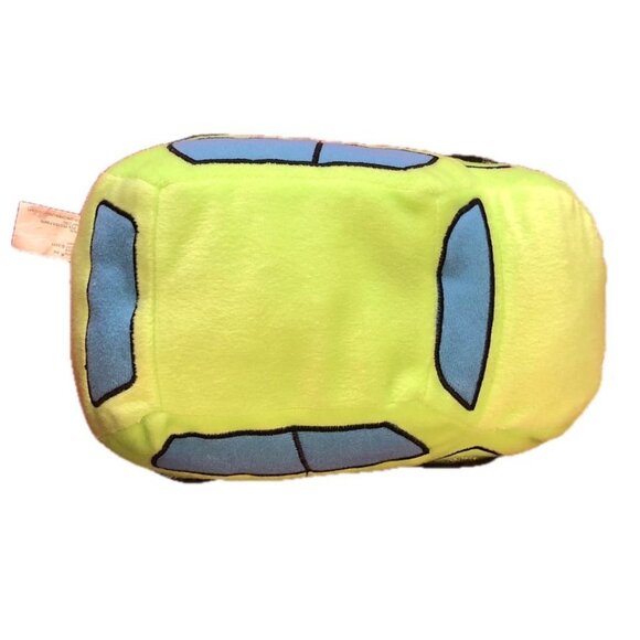 High Reach Learning Family Car Plush Green Blue Stuffed 8" Long 2011 - Picture 8 of 11